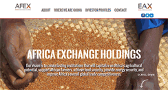 Desktop Screenshot of africaexchange.com