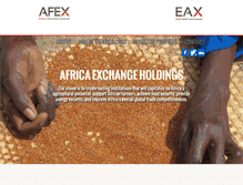 Tablet Screenshot of africaexchange.com